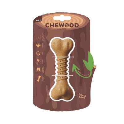 M-Pets Chewood Kemik Formlu Köpek Çiğneme Oyuncağı (S)