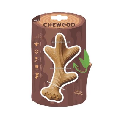 M-Pets Chewood Dal Formlu Köpek Çiğneme Oyuncağı (S)