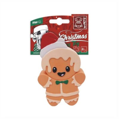 M-Pets Kurabiye Adam Sesli Latex Köpek Oyuncağı 12 cm