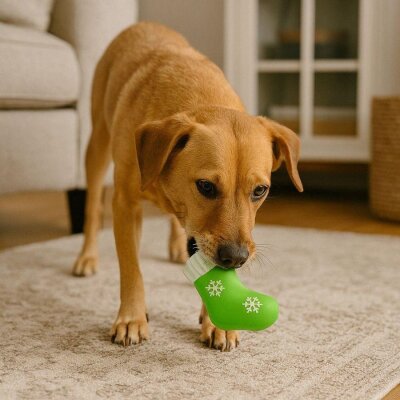 M-Pets Sesli Çorap Latex Köpek Oyuncağı 13 cm