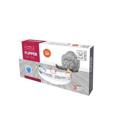 M-Pets Flipper Çan, Tüy ve Toplu Kedi Oyuncağı