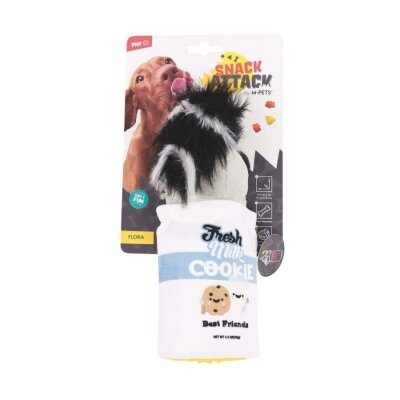 M-Pets Flora Ödül Hazneli Sesli Peluş Köpek Oyuncağı
