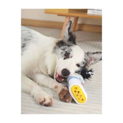 M-Pets Flora Ödül Hazneli Sesli Peluş Köpek Oyuncağı