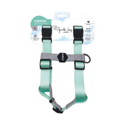 M-Pets Yumuşak Dolgulu Köpek Göğüs Tasması (Yeşil, L)