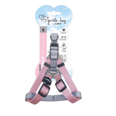 M-Pets Üçgen Yumuşak Dolgulu Köpek Tasması (Pembe, S)
