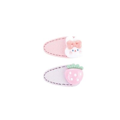 M-Pets Glam Çilek Figürlü Kedi ve Köpek Süs Tokası (Pembe)