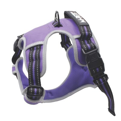 M-Pets Su Geçirmez Reflektörlü Köpek Tasması (Mor, S)