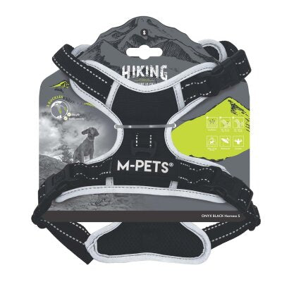 M-Pets Reflektörlü Su Geçirmez Köpek Göğüs Tasması (Siyah, L)