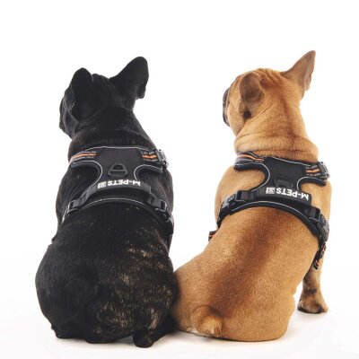 M-Pets Su Geçirmez Reflektörlü Köpek Tasması (Turuncu, S)