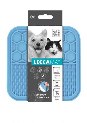 M-Pets Lecca Yavaş Beslenme Yalama Matı Mavi S