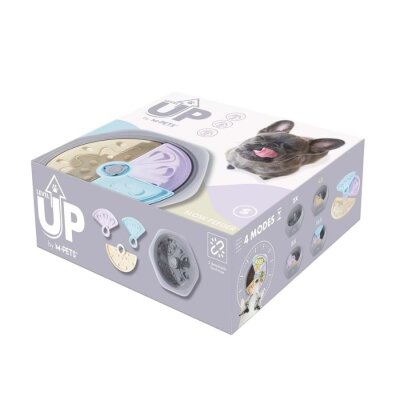 M-Pets Level Up Ayarlanabilir Yavaş Yeme Mama Kabı (S Boy)