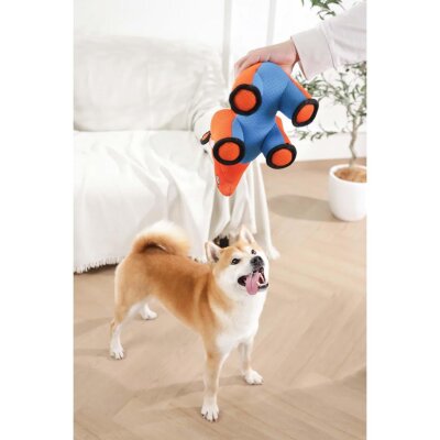 M-Pets Sesli Dayanıklı Gergedan Köpek Oyuncağı 30 cm