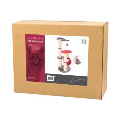 M-Pets Montblanc Kedi Tırmalama Tahtası 40x40x86 cm