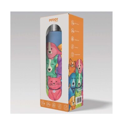 M-Pets Pet Temalı Paslanmaz Çelik Termos 500 ml