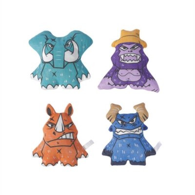 M-Pets Boğa Sesli Peluş Köpek Oyuncağı 22x19 cm