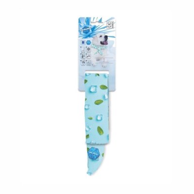 M-Pets Suyla Serinleten Köpek Boyun Bandanası (Mavi, S)