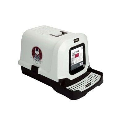 M-Pets Suez Sailor Kürek-Kum Torbalı Kapalı Kedi Tuvaleti 69x42x41 cm