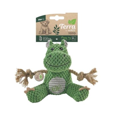 M-Pets Geri Dönüştürülmüş Peluş Yavru Köpek Oyuncağı 17 cm