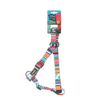 M-Pets Urban Style Jazz Geri Dönüştürülmüş Köpek Göğüs Tasması L
