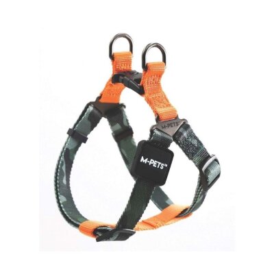 M-Pets Wild Jungle Güvenlik Kilitli Köpek Göğüs Tasması XS