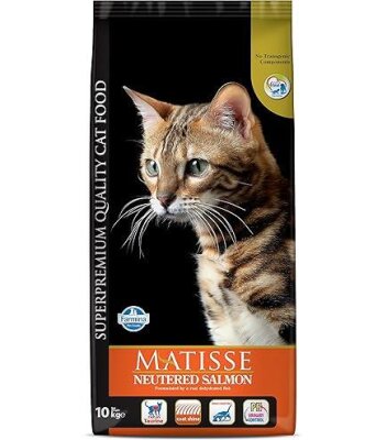 Matisse Kısırlaştırılmış Kediler İçin Somonlu Mama 10 kg