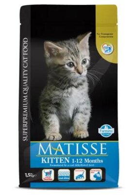 Matisse Yavru ve Emziren Kediler İçin Kuru Mama 1,5 kg