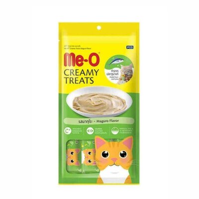 Me-O Creamy Orkinos Balıklı 4x15 gr Krema Kedi Ödülü