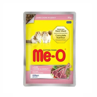 Me-O Soslu Kuzu Etli 80 gr Yavru Kedi Konservesi