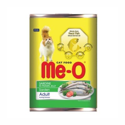 Me-O Sardalya ve Karides Soslu 400 gr Yetişkin Kedi Konservesi