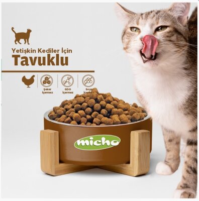 Tavuklu ve Hamsili Yetişkin Kedi Maması 1,5 kg