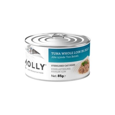 Molly Jöleli Ton Balıklı Kısırlaştırılmış Kedi Konservesi 85 gr