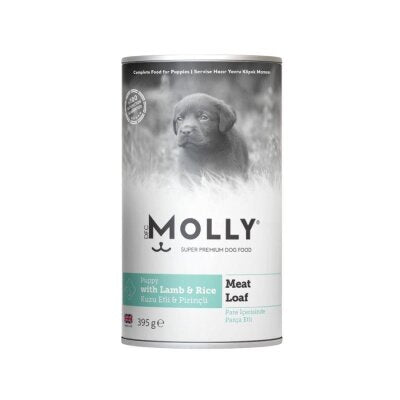 Molly Pate Ezme Kuzulu Yavru Köpek Konservesi 395 gr