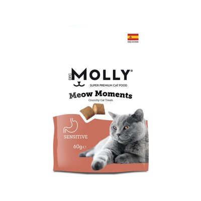 Molly Meow Moments Tahılsız Hassas Kedi Ödülü 60 gr