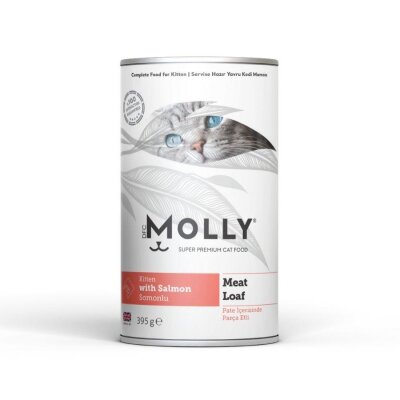 Molly Somonlu Pate Ezme Yavru Kedi Konservesi 395 gr