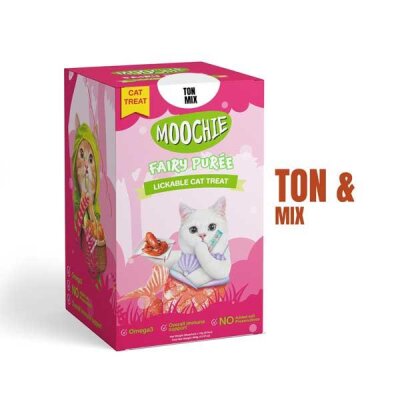 Moochie Karışık Tuzsuz Sıvı Krema Kedi Ödülü 30x15 g