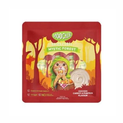 Moochie Creamy Tavuk Havuç Balkabaklı Sıvı Kedi Ödülü 25x15 gr