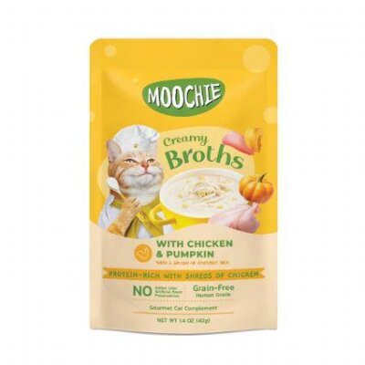 Moochie Tavuk ve Balkabaklı Kedi Çorbası Ödülü 40 gr