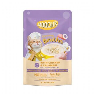 Moochie Tavuk-Kalamarlı Kedi Çorbası Ödülü 40 gr