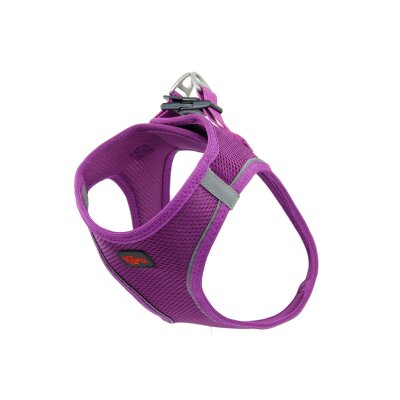 Natura Air Nefes Alabilen Köpek Göğüs Tasması (L, Mor)