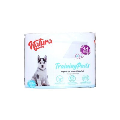 Natura Kaydırmaz Bantlı Köpek Eğitim Pedi 60x90 cm 30'lu