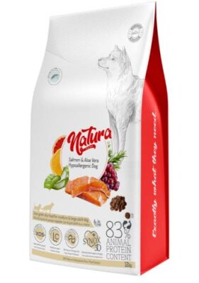 Natura Premium Hipoalerjenik Somonlu Aloe Veralı Köpek Maması 12 kg