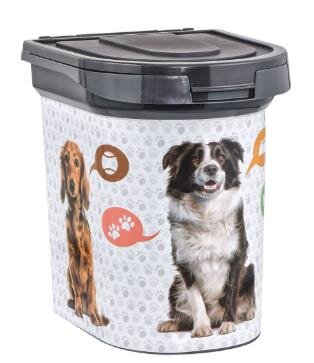 Natura Tekerlekli Hava Sızdırmaz Mama Saklama Kabı 33 L