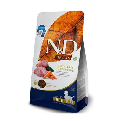 N&D Tahılsız Kuzu Etli Mini Irk Yetişkin Köpek Maması 5 kg