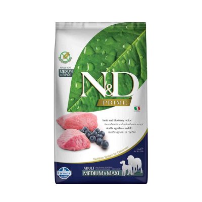 N&D Tahılsız Kuzu Etli Orta ve Büyük Irk Yetişkin Köpek Maması 2,5 kg