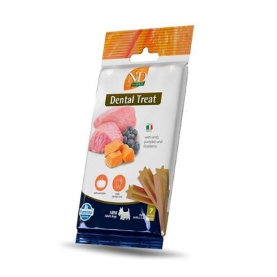 N&D Kuzulu Yaban Mersinli Diş Sağlığı Mini Köpek Ödülü 60 gr