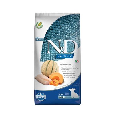 N&D Tahılsız Morina Balıklı Mini Yavru Köpek Maması 7 kg