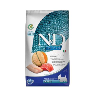 N&D Somon Morina Balıklı Mini Yetişkin Köpek Maması 2,5 kg