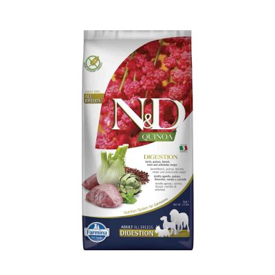 N&D Quinoa Digestion Kuzu Etli Tahılsız Diyet Köpek Maması 7 kg
