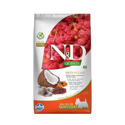 Tahılsız Ringa Balıklı Mini Irk Tüy Bakım Köpek Maması 2,5 kg
