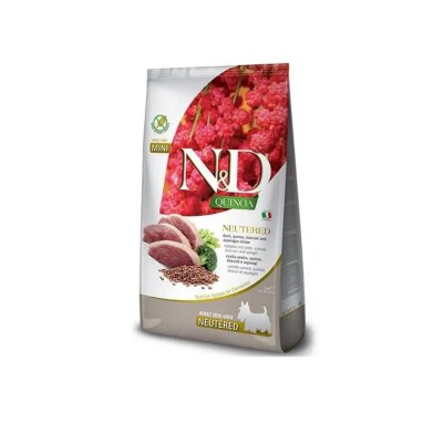 N&D Tahılsız Ördek, Brokoli ve Kuşkonmazlı Mini Köpek Maması 2,5 kg